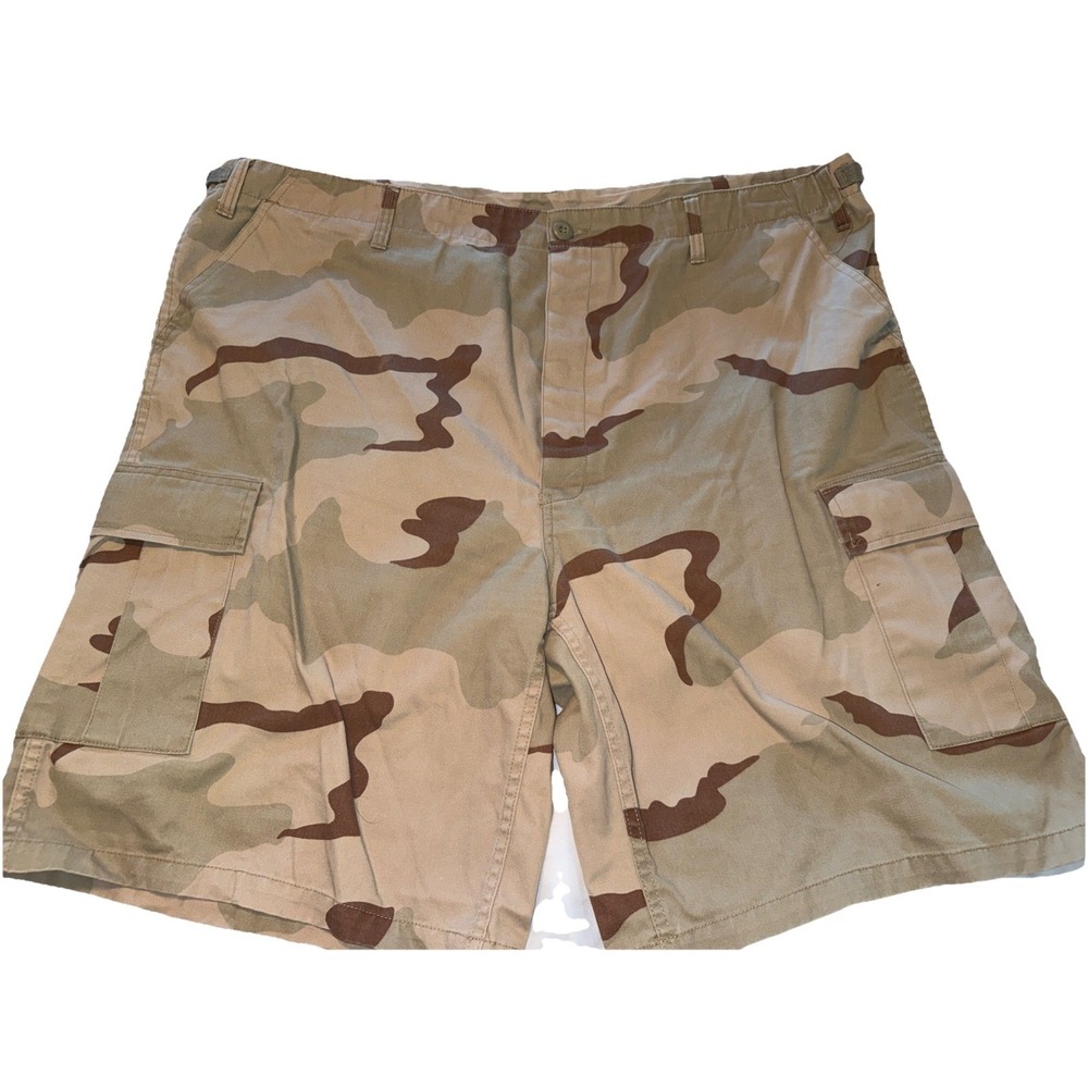 Rothco Ultra Force Desert Camo Cargo Shorts 2XL Regular US Army mens 43-47